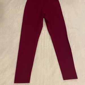 CALIA by Carrie Underwood Red Leggings Stretchy Form-Fitting Design